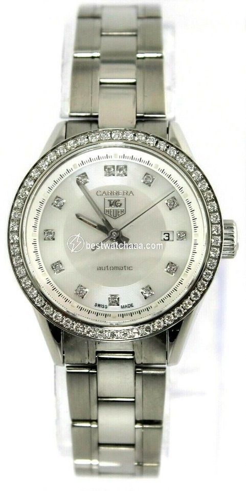 IMG_9085 TAG Heuer Carrera Lady Womens watch Automatic Steel WV2413.BA0793 Replica 2