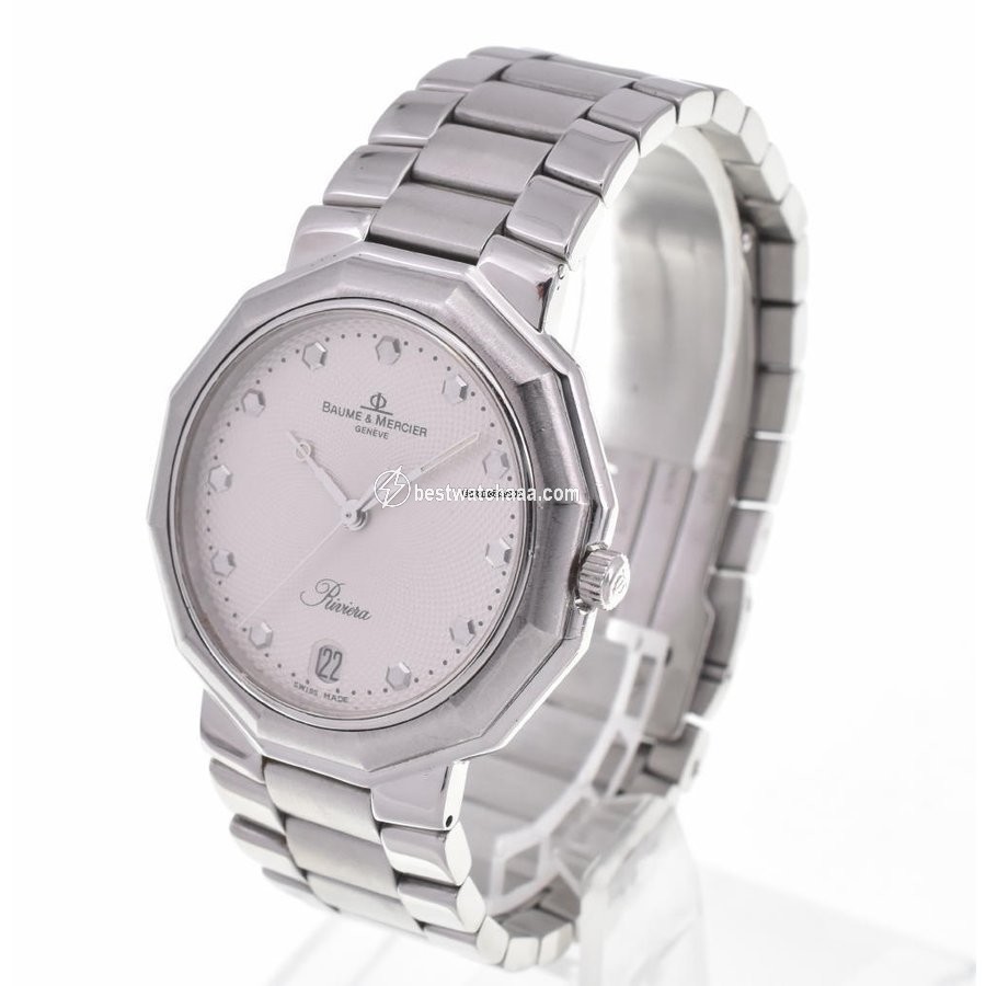 IMG_9085 Baume & Mercier Mens watch Unisex Quartz Steel MV045163 Replica 2