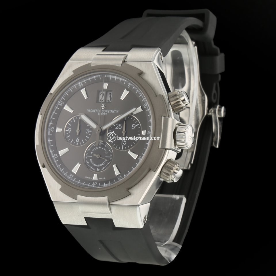 IMG_9085 Vacheron Constantin Overseas Chronograph Mens watch Unisex Automatic Steel 49150 000 Replica 2