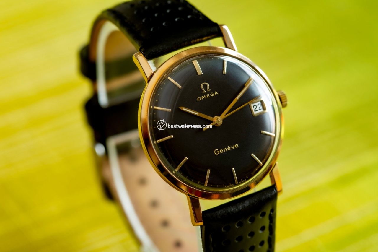 IMG_9085 Omega Geneve Mens watch Unisex Manual winding Rose gold 974 Replica 2