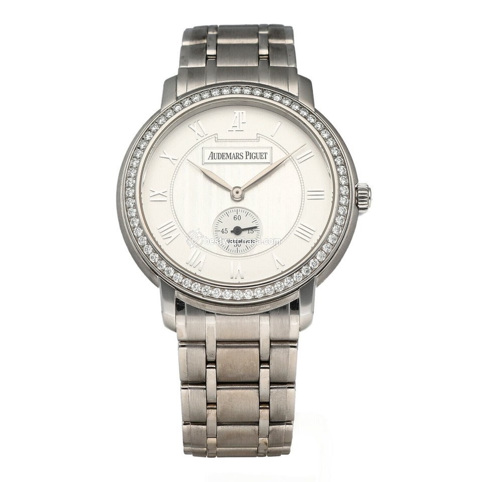 IMG_9085 Audemars Piguet Jules Audemars Womens watch Manual winding White gold 15156BC.ZZ.1229BC.01 Replica 2