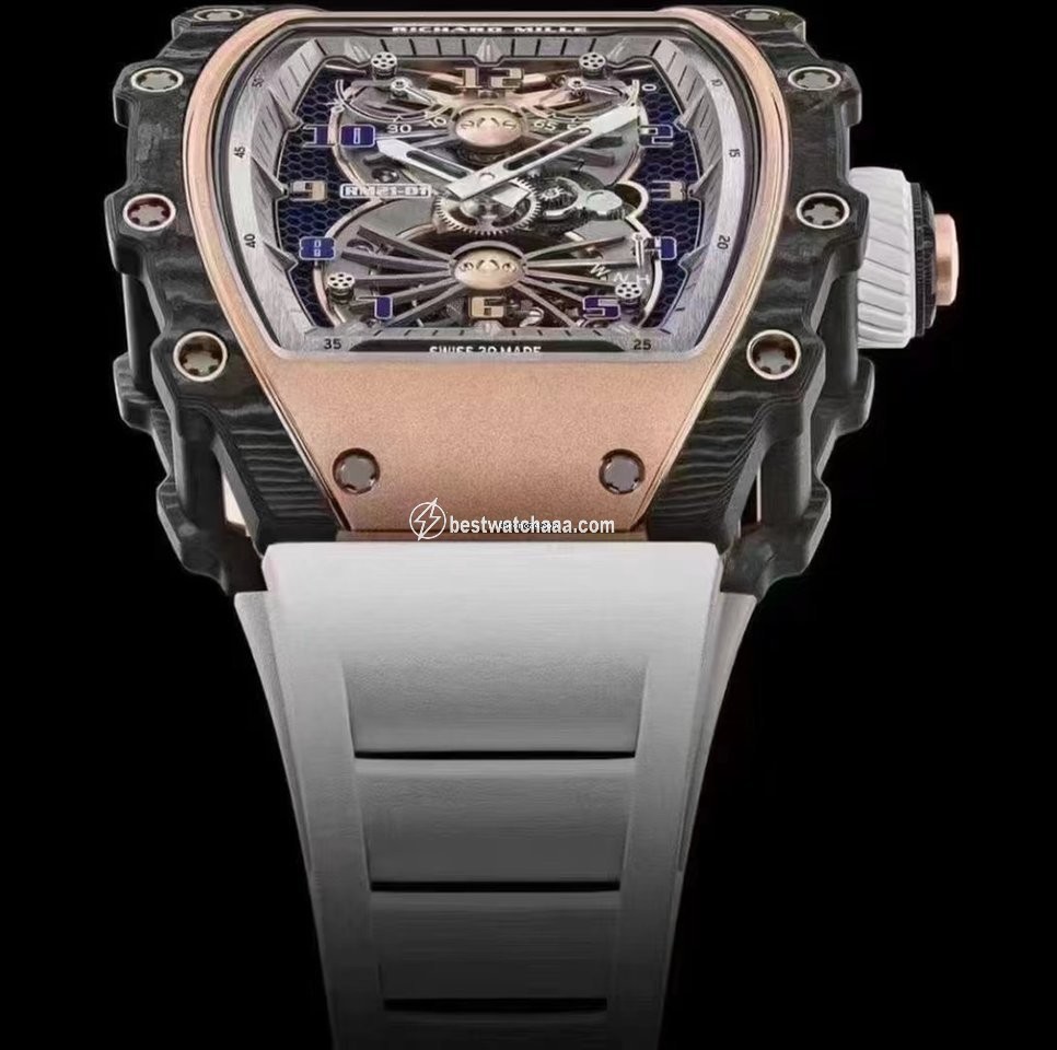 IMG_9085 Richard Mille Mens watch Unisex Automatic Richard Mille RM21-01 Tourbillon Aerodyne Replica 2