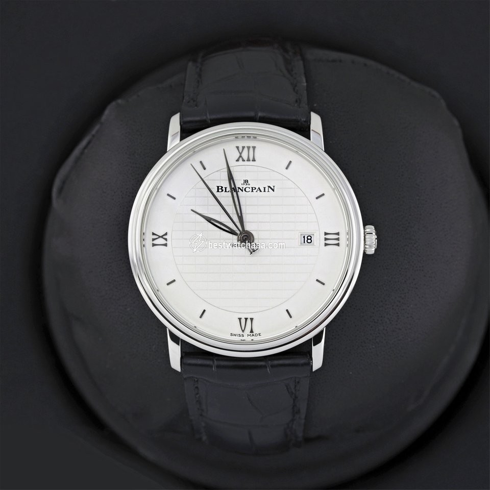 IMG_9085 Blancpain Villeret Ultra-Slim Mens watch Unisex Automatic Steel 6651-1143-55b Replica 2