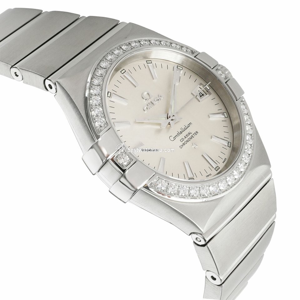 IMG_9085 Omega Constellation Ladies Mens watch Unisex Automatic Steel 123.15.35.20.02.001 Replica 2