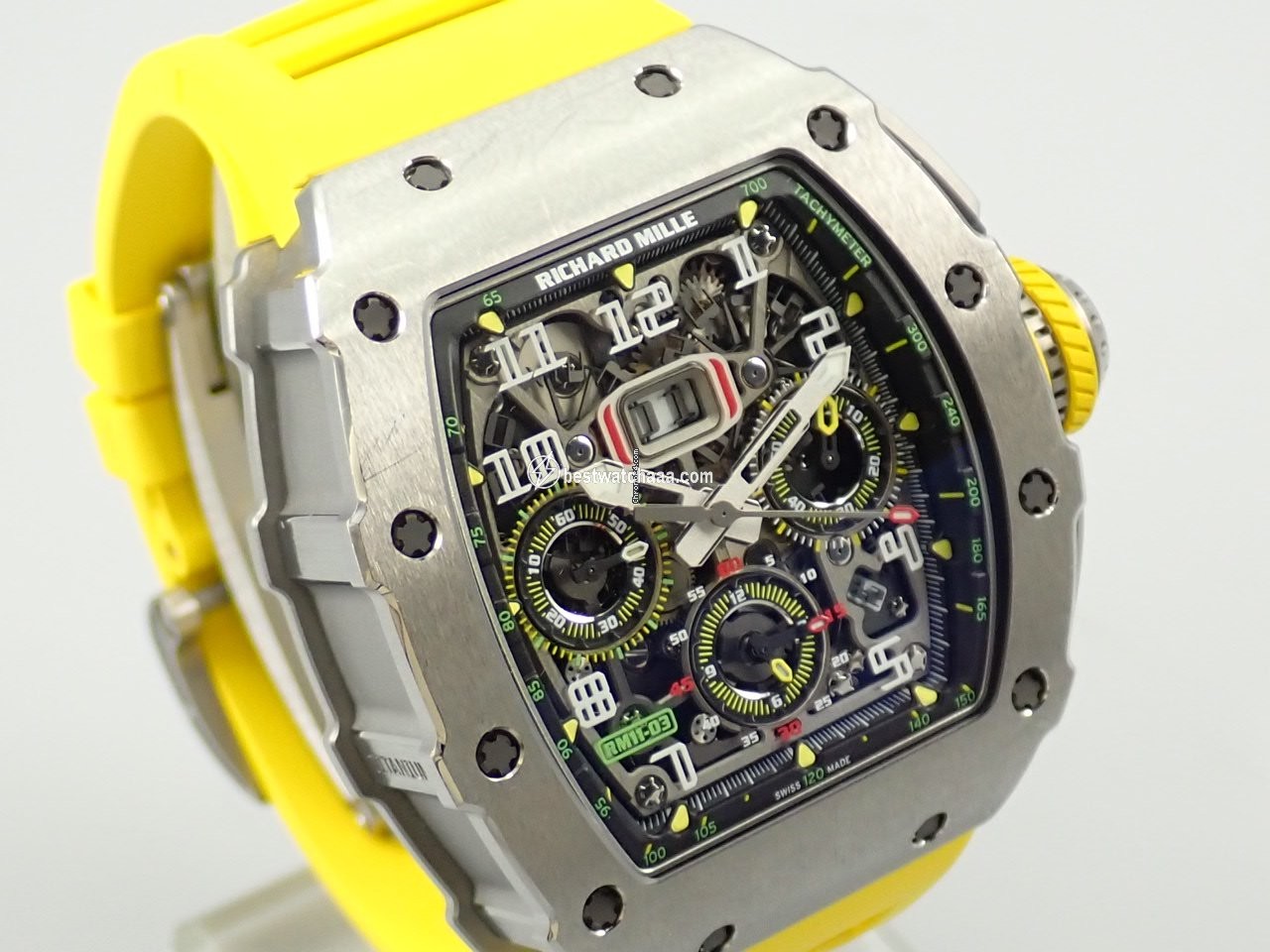 IMG_9085 Richard Mille RM 011 Automatic Titanium RM11 Replica 2