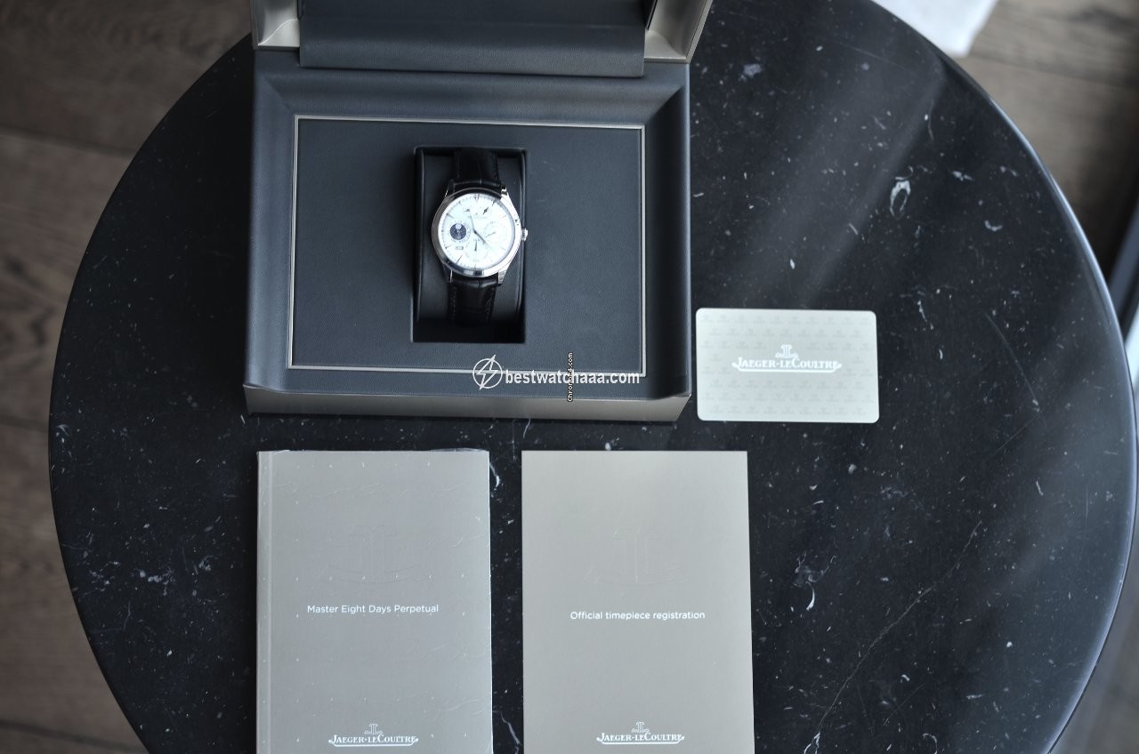 IMG_9085 Jaeger-LeCoultre Master Eight Days Perpetual Mens watch Unisex Manual winding Steel Q1618420 Replica 2