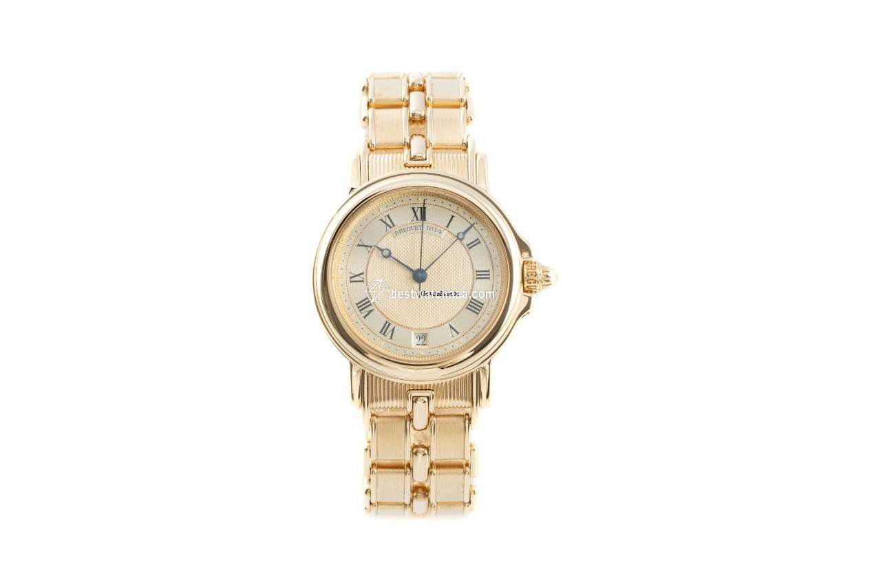 IMG_9085 Breguet Marine Mens watch Unisex Automatic Yellow gold 3400BA Replica 2