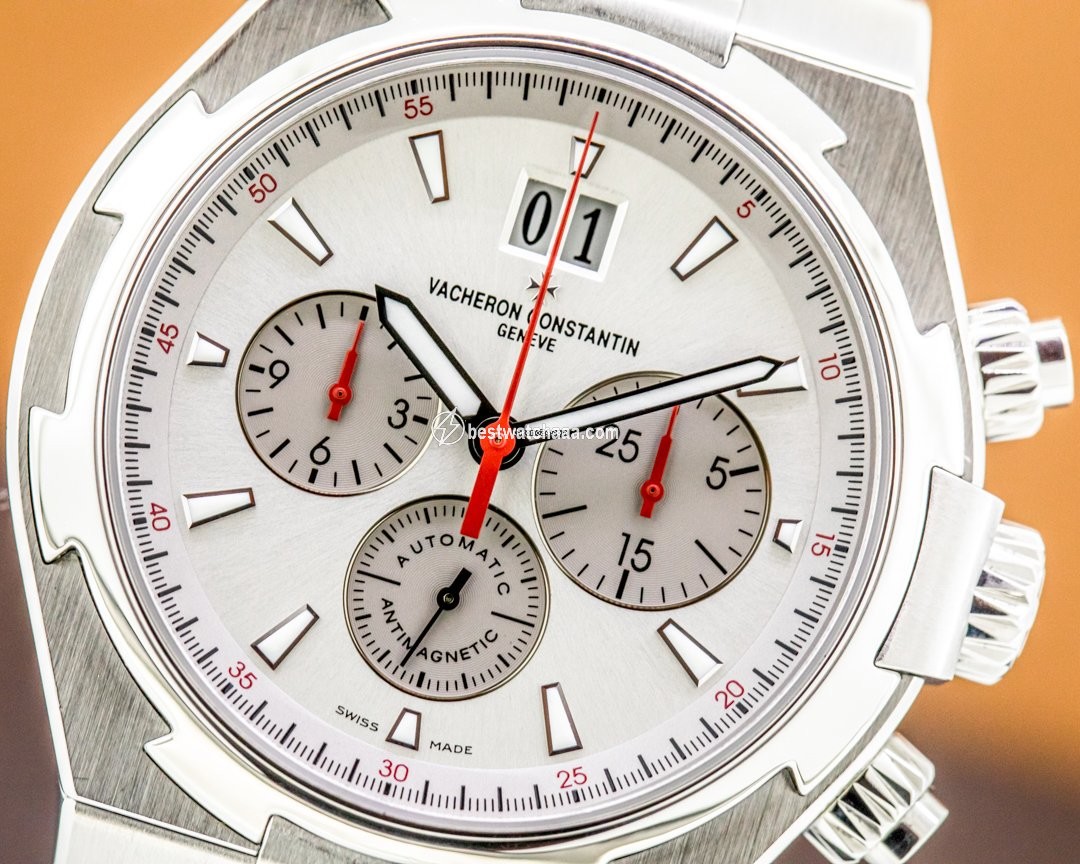 IMG_9085 Vacheron Constantin Overseas Chronograph Mens watch Unisex Automatic Steel 49150 000A-9017 Replica 2