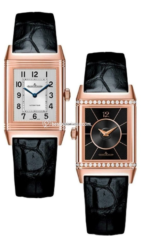 IMG_9085 Jaeger-LeCoultre Reverso Classic Medium Duetto Automatic Rose gold Q2572420 Replica 2