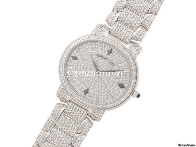 IMG_9085 Audemars Piguet Mens watch Unisex Automatic White gold 15107BC.ZZ.1137BC.01 Replica 2