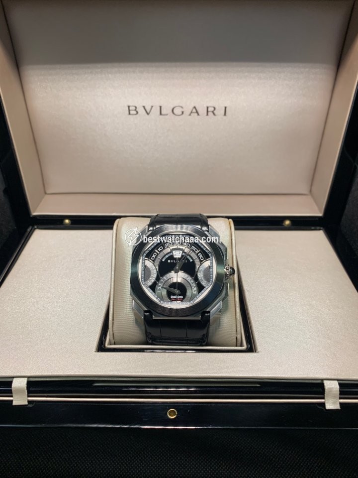 IMG_9085 Bulgari Octo Mens watch Unisex Automatic Steel BGO45BSCLDCHQR Replica 2