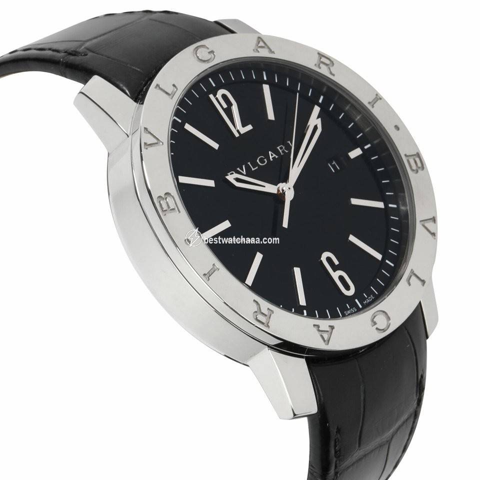 IMG_9085 Bulgari Bulgari Mens watch Unisex Automatic Steel 101867 BB 41 S Replica 2