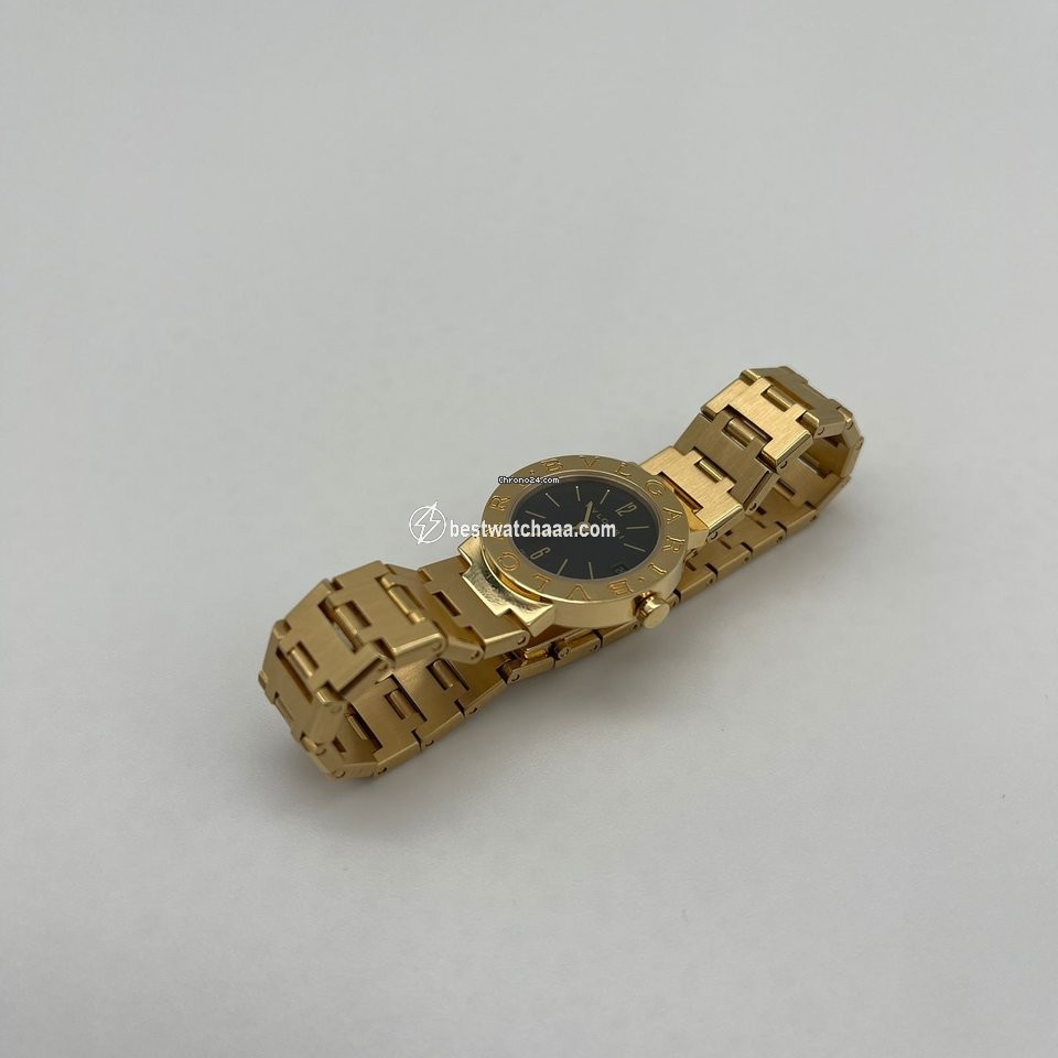 IMG_9085 Bulgari Bulgari Womens watch Quartz Yellow gold BB 23 GG Replica 2