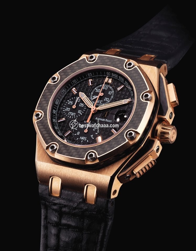 IMG_9085 Audemars Piguet Royal Oak Offshore Chronograph Mens watch Unisex Automatic Rose gold 26030RO.00.D001IN.01 26030RO.OO.D001IN.01 Replica 2