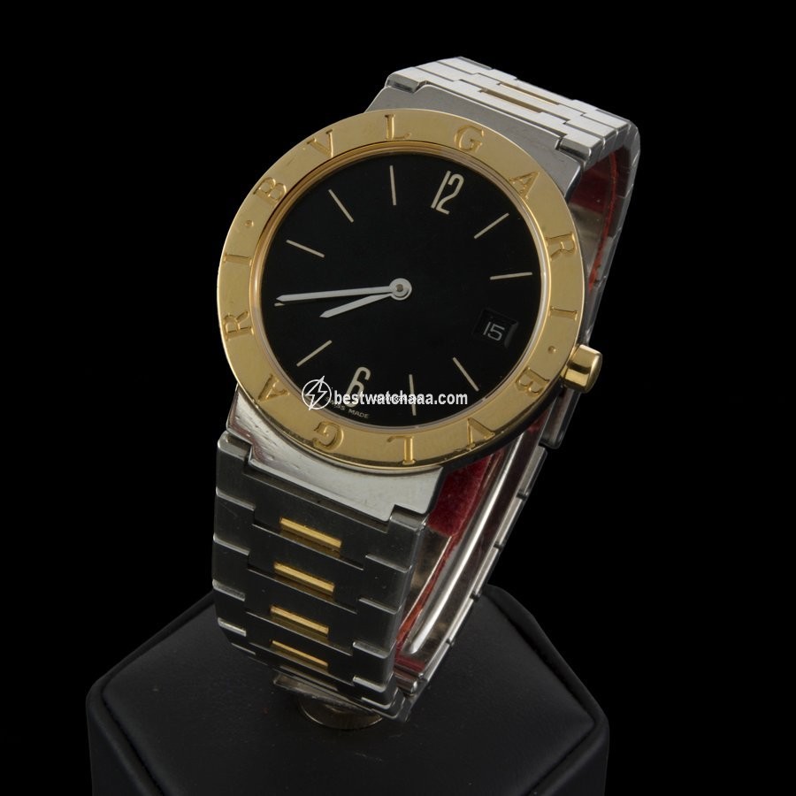 IMG_9085 Bulgari Bulgari Mens watch Unisex Quartz Gold Steel BB 38 SGD Replica 2