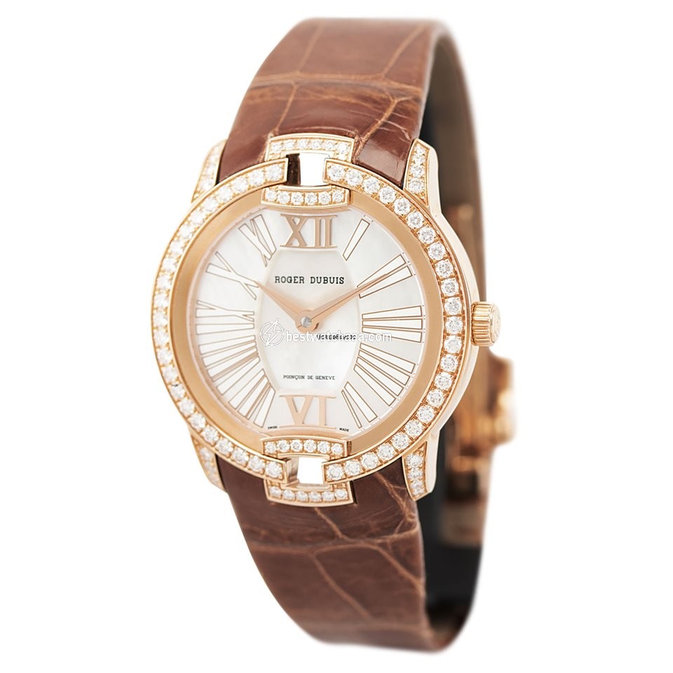 IMG_9085 Roger Dubuis Velvet Womens watch Automatic Rose gold RDDBVE0020 Replica 2