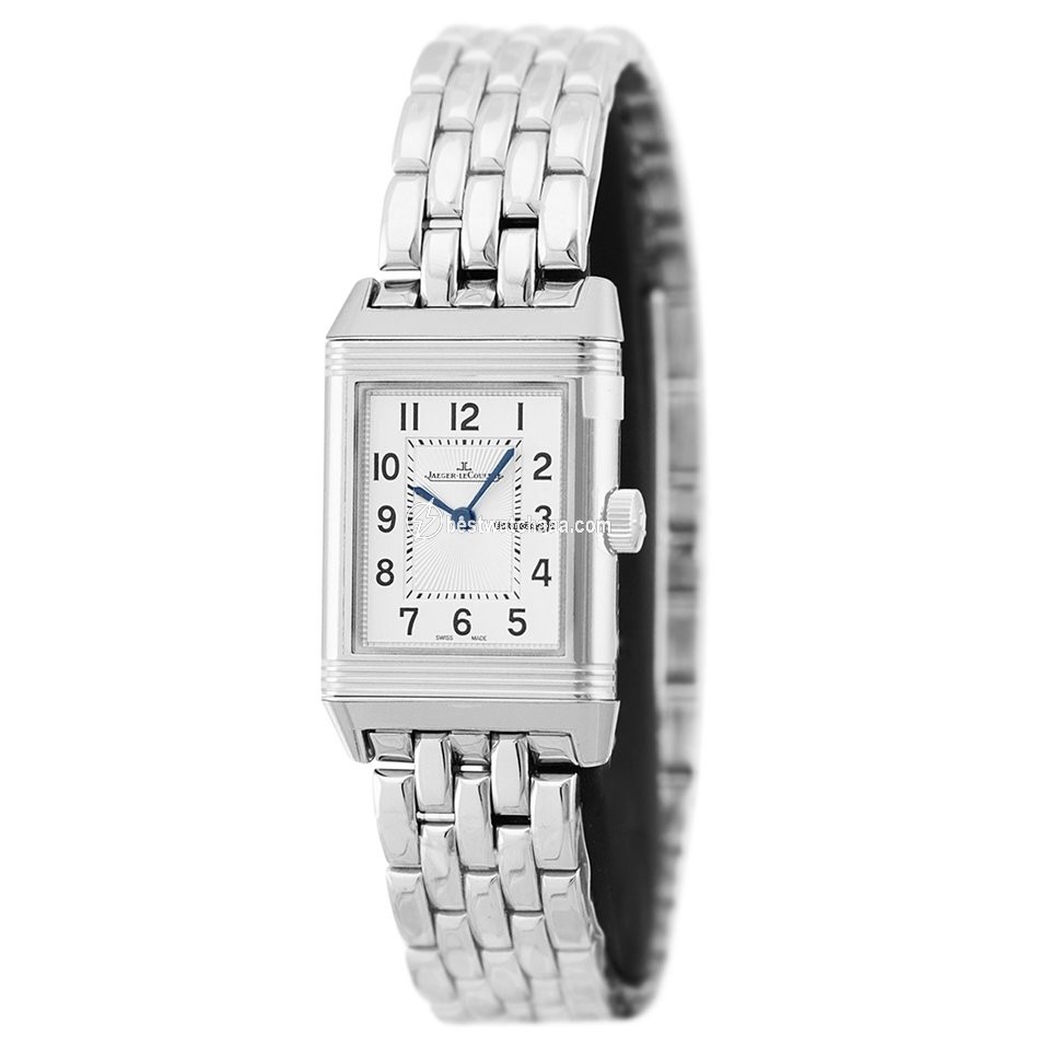 IMG_9085 Jaeger-LeCoultre Reverso Classic Small Womens watch Quartz Steel Q2618130 or 2618130 Replica 2
