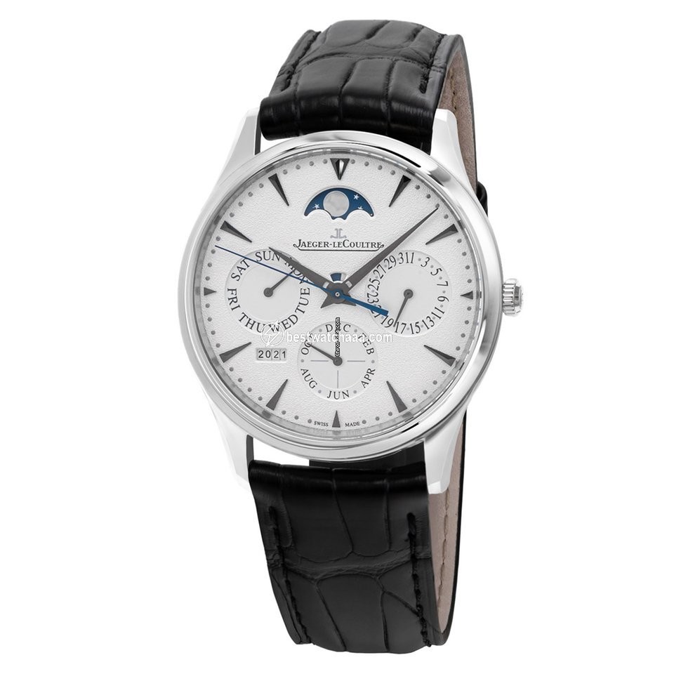 IMG_9085 Jaeger-LeCoultre Master Ultra Thin Perpetual Mens watch Unisex Automatic White gold Q1303520 or 1303520 Replica 2