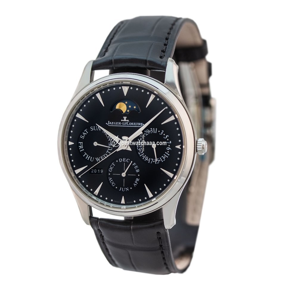 IMG_9085 Jaeger-LeCoultre Master Ultra Thin Perpetual Mens watch Unisex Automatic Steel Q1308470 or 1308470 Replica 2