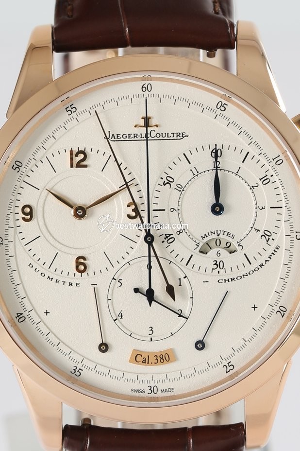 IMG_9085 Jaeger-LeCoultre Duometre Mens watch Unisex Manual winding Rose gold Q6012420 Replica 2