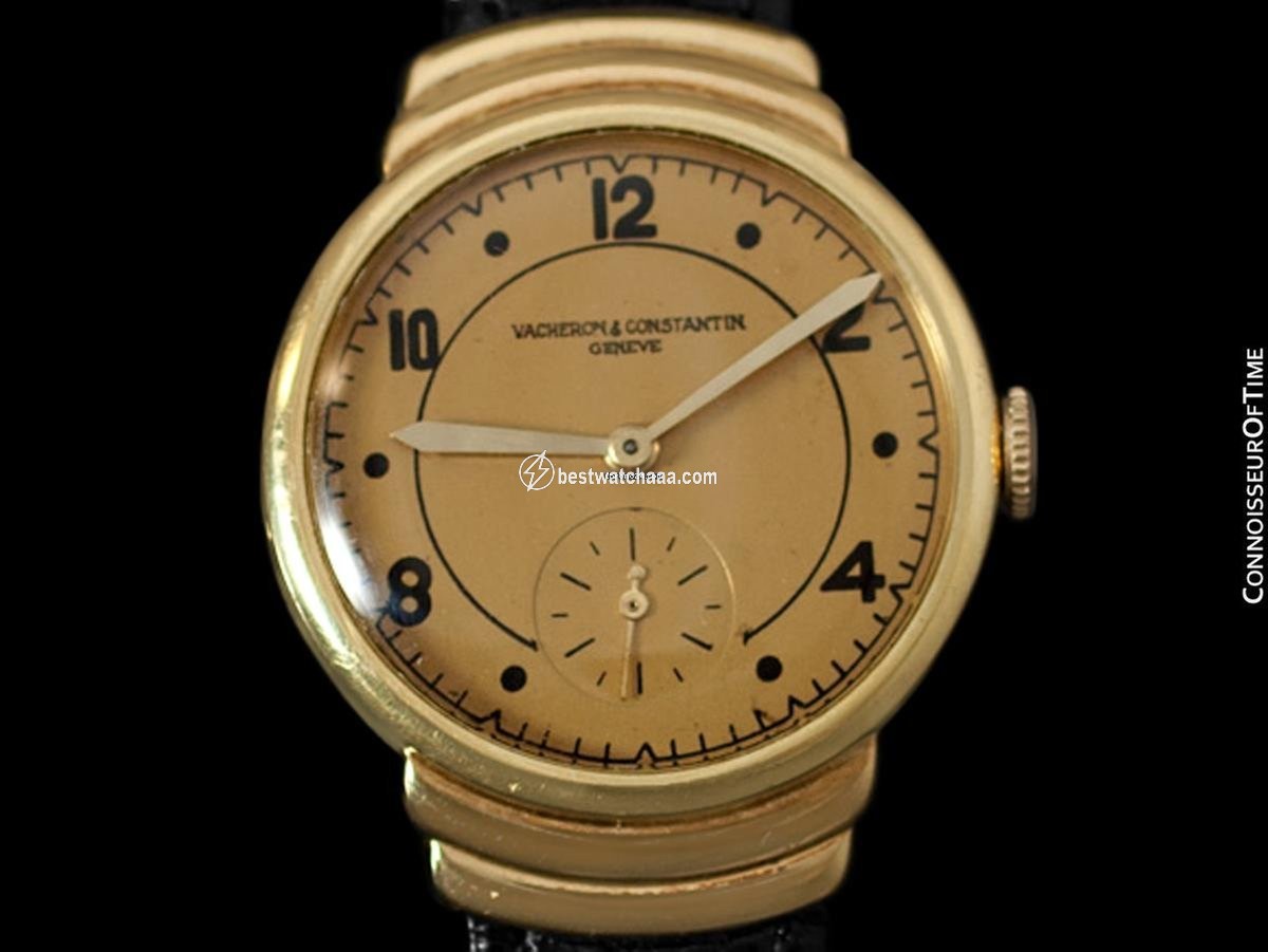 IMG_9085 Vacheron Constantin Mens watch Unisex Manual winding Yellow gold 7714 Replica 2