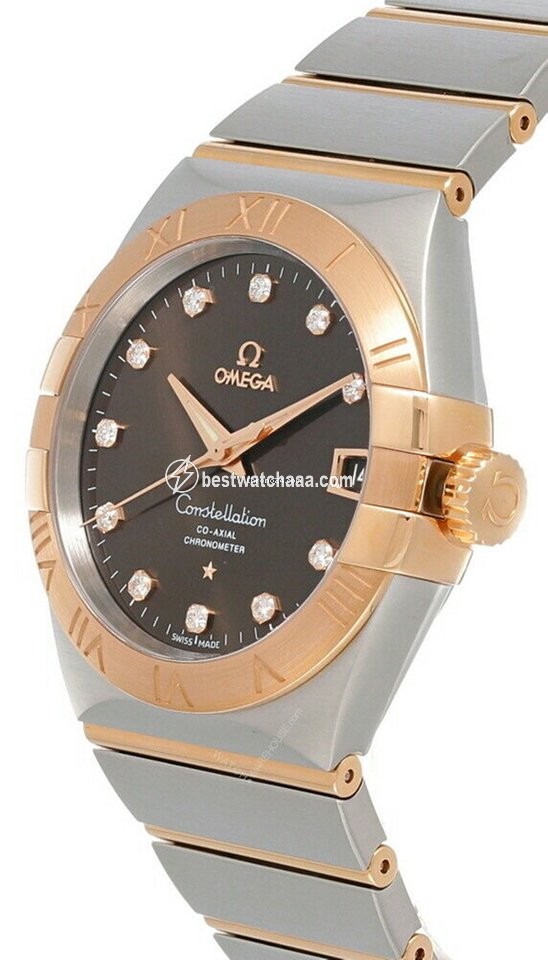 IMG_9085 Omega Constellation Men Automatic Steel 123.20.38.21.63.001 12320382163001 Replica 2
