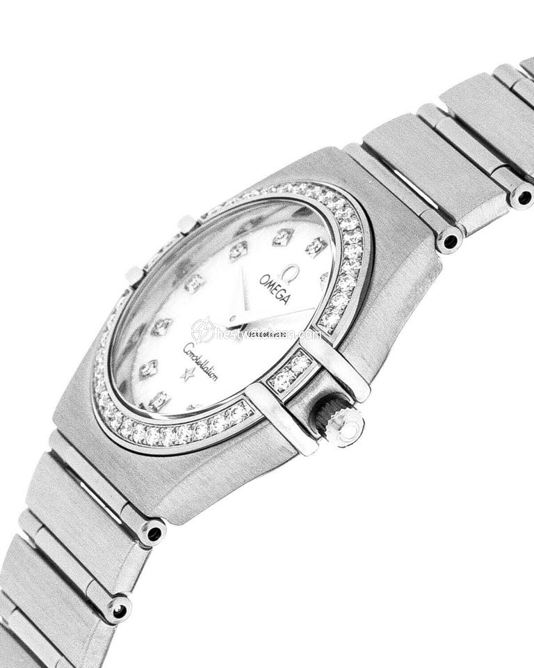 IMG_9085 Omega Constellation Womens watch Quartz Steel 1458.75.00 Replica 2