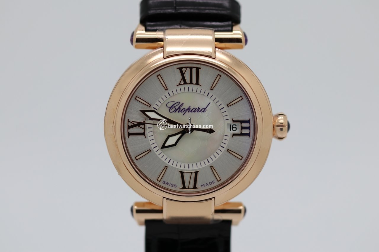 IMG_9085 Chopard Imperiale Womens watch Automatic Rose gold 384319-5001 Replica 2