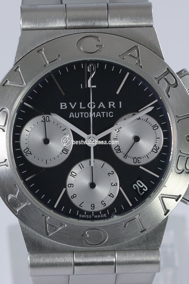 IMG_9085 Bulgari Diagono Mens watch Unisex Automatic Steel CH35S Replica 2