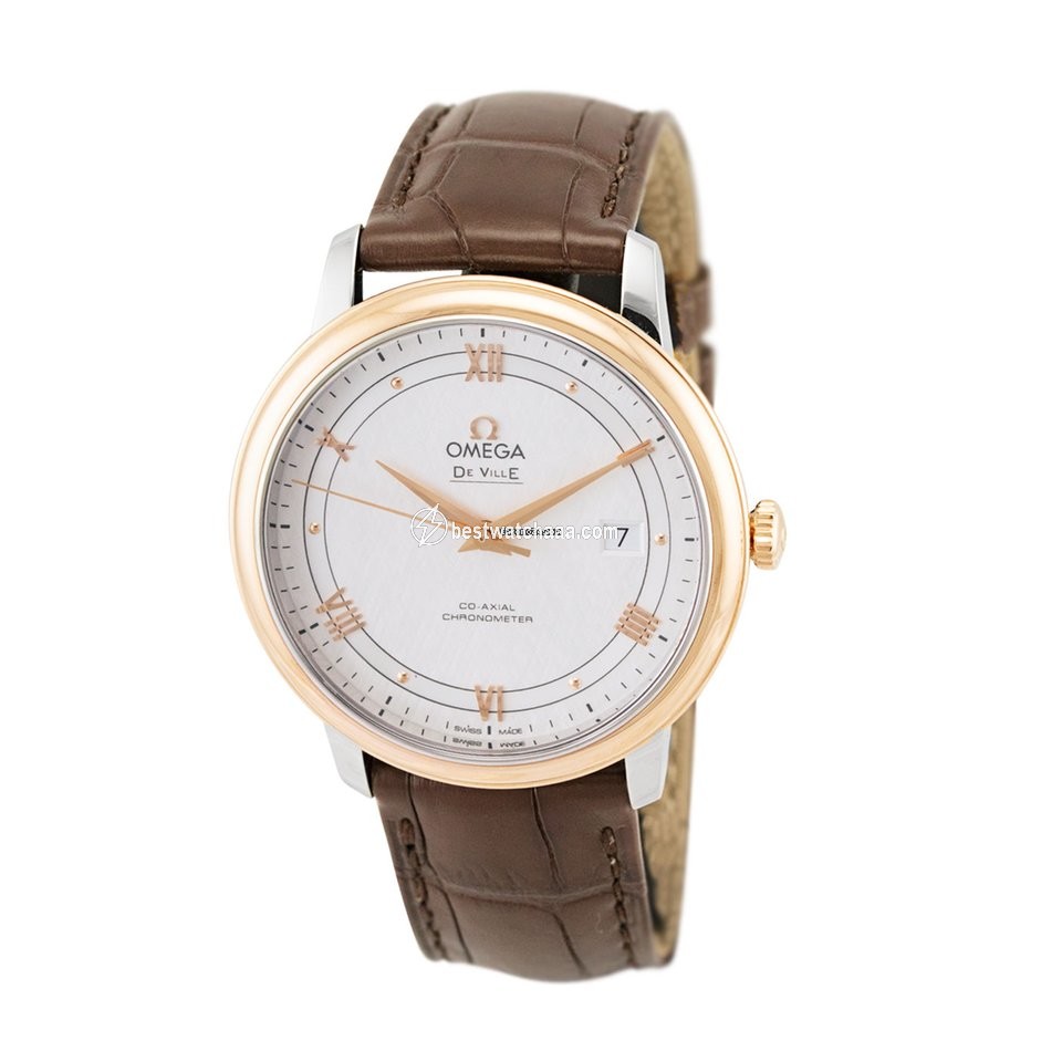 IMG_9085 Omega De Ville Prestige Mens watch Unisex Automatic Gold Steel 424.23.40.20.02.002 Replica 2