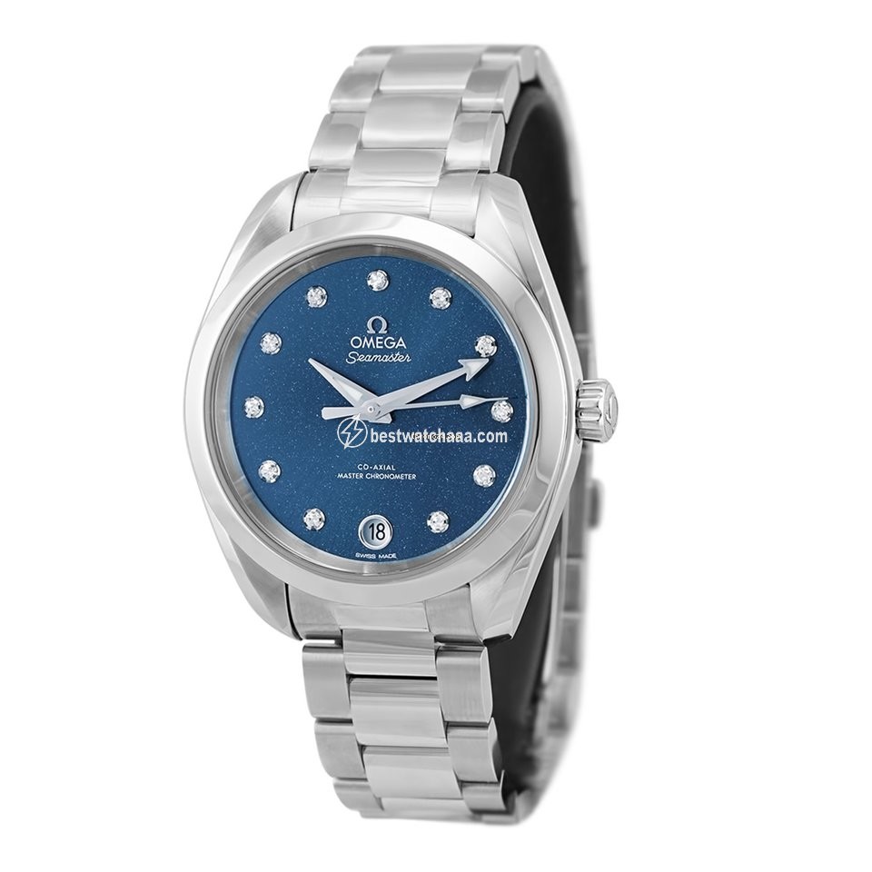 IMG_9085 Omega Seamaster Aqua Terra Womens watch Automatic Steel 220.10.34.20.53.001 Replica 2