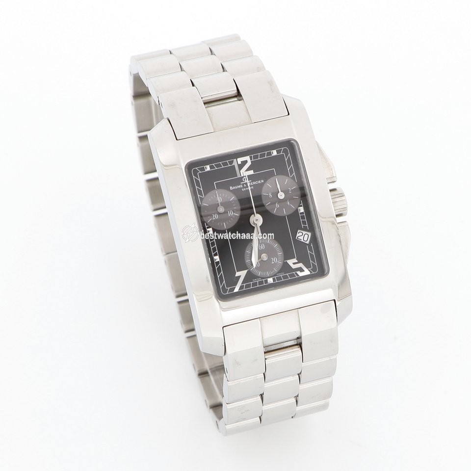 IMG_9085 Baume & Mercier Hampton Mens watch Unisex Quartz Steel M0A08127 Replica 2