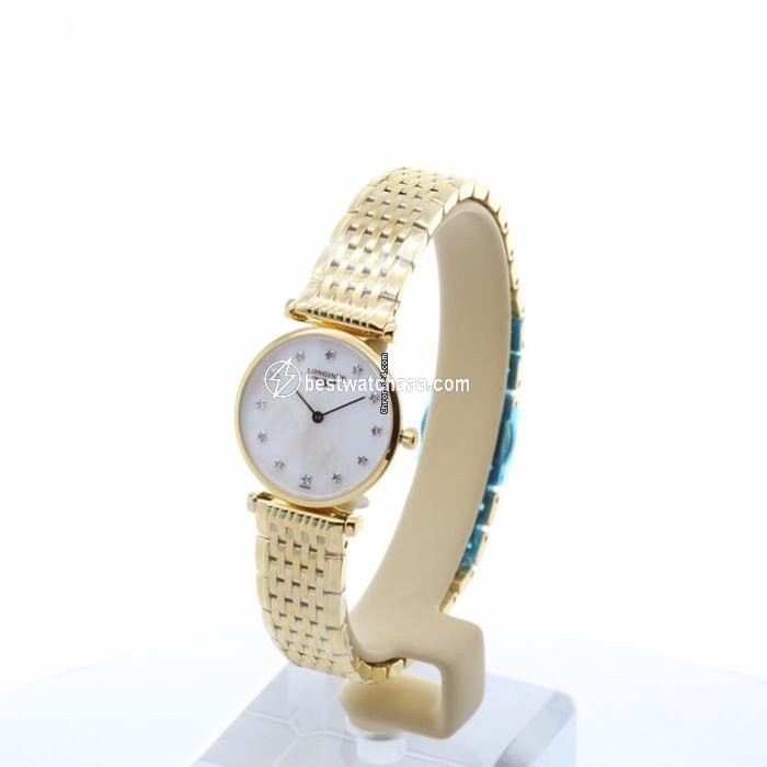 IMG_9085 Longines La Grande Classique Womens watch Quartz Gold Steel L4.209.2.87.8 Replica 2