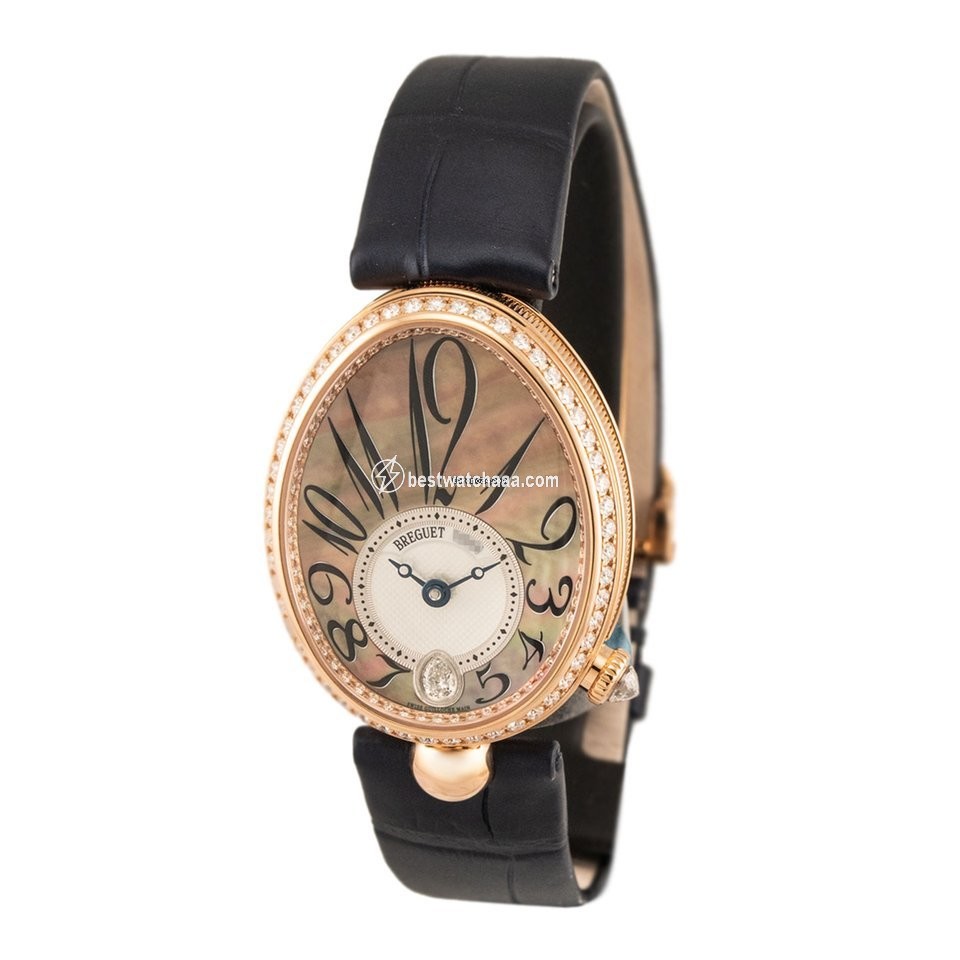 IMG_9085 Breguet Reine de Naples Womens watch Automatic Rose gold 8918BR-5T-964-D00D Replica 2