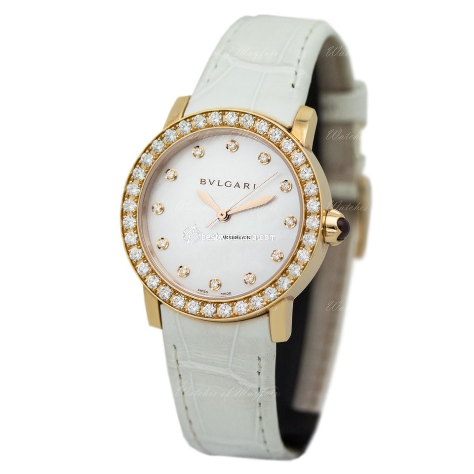 IMG_9085 Bulgari Bulgari Womens watch Automatic Rose gold 102089 BBLP33WGDL 12 Replica 2