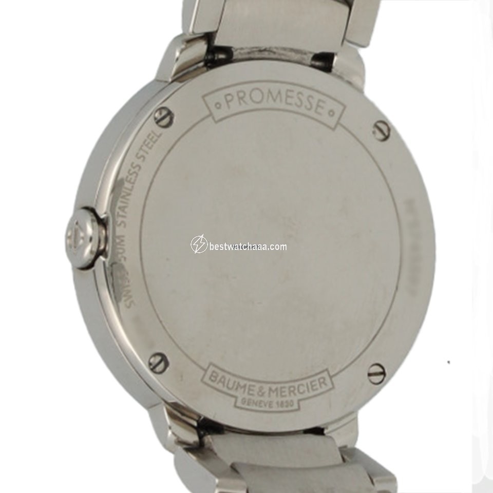 IMG_9085 Baume & Mercier Promesse Womens watch Quartz Steel MOA 10160 Replica 2