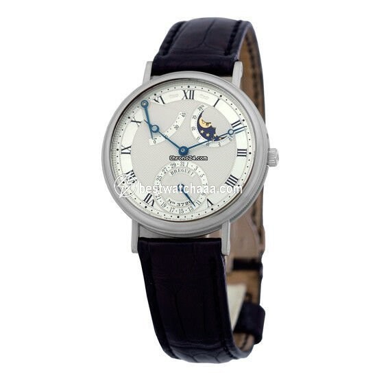 IMG_9085 Breguet Classique Mens watch Unisex Automatic White gold 3130 BB Replica 2