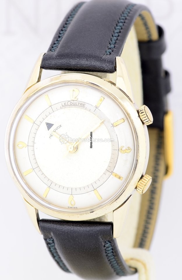 IMG_9085 Jaeger-LeCoultre Mens watch Unisex Manual winding Gold Steel Memovox Vintage Replica 2