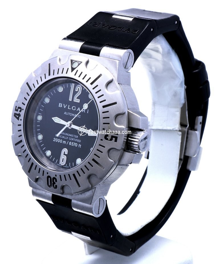 IMG_9085 Bulgari Diagono Mens watch Unisex Automatic Steel SD42S Replica 2