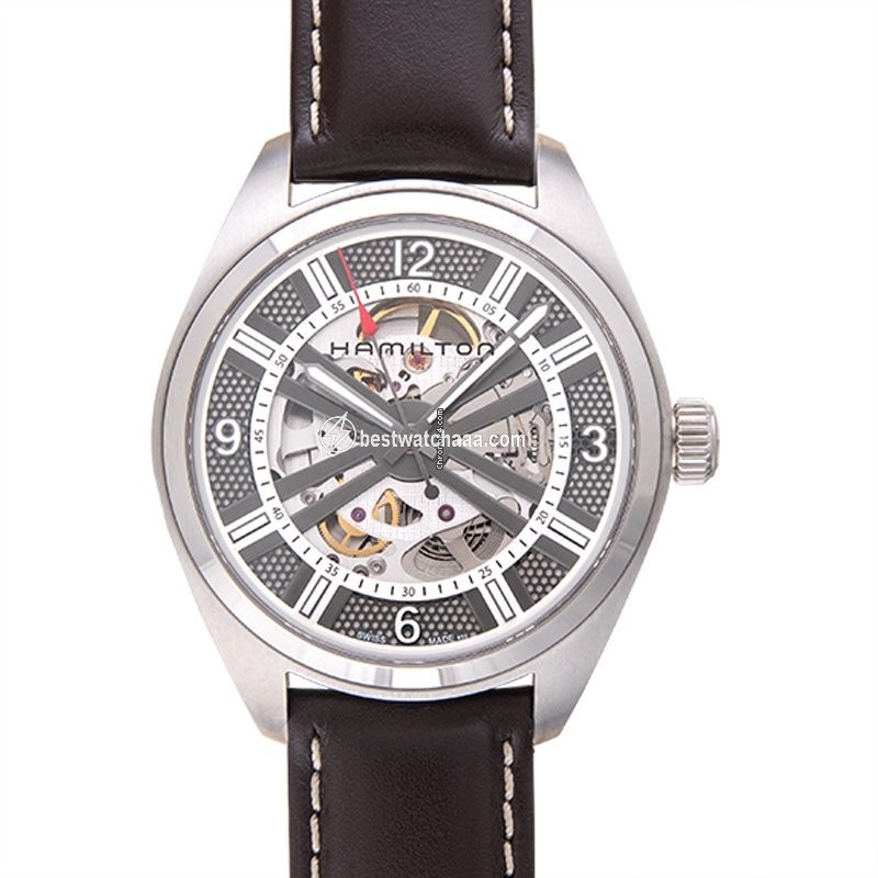 IMG_9085 Hamilton Khaki Field Skeleton Mens watch Unisex Automatic Steel H72515585 Replica 2