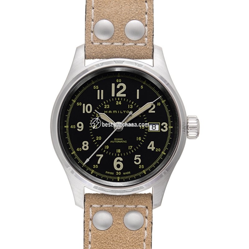 IMG_9085 Hamilton Khaki Field Mens watch Unisex Automatic Steel H70595593 Replica 2