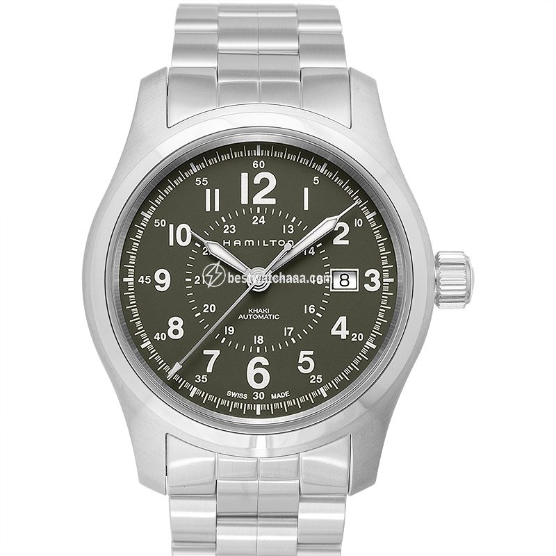 IMG_9085 Hamilton Khaki Field Mens watch Unisex Automatic Steel H70605163 Replica 2