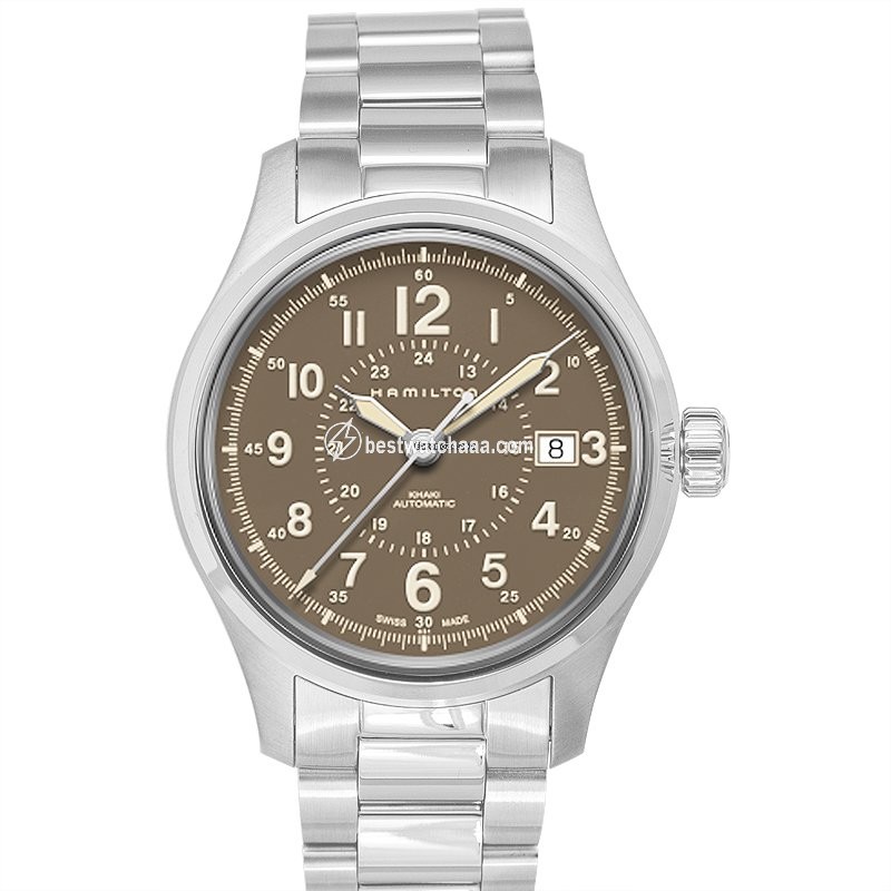 IMG_9085 Hamilton Khaki Field Mens watch Unisex Automatic Steel H70305193 Replica 2