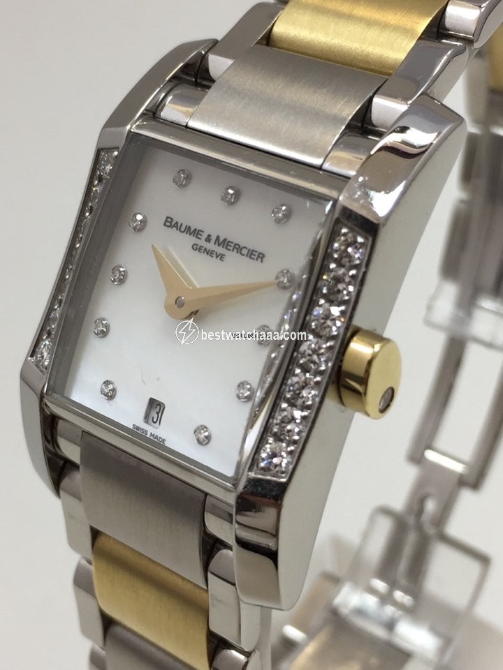 IMG_9085 Baume & Mercier Womens watch Quartz Gold Steel MOA65548 Replica 2