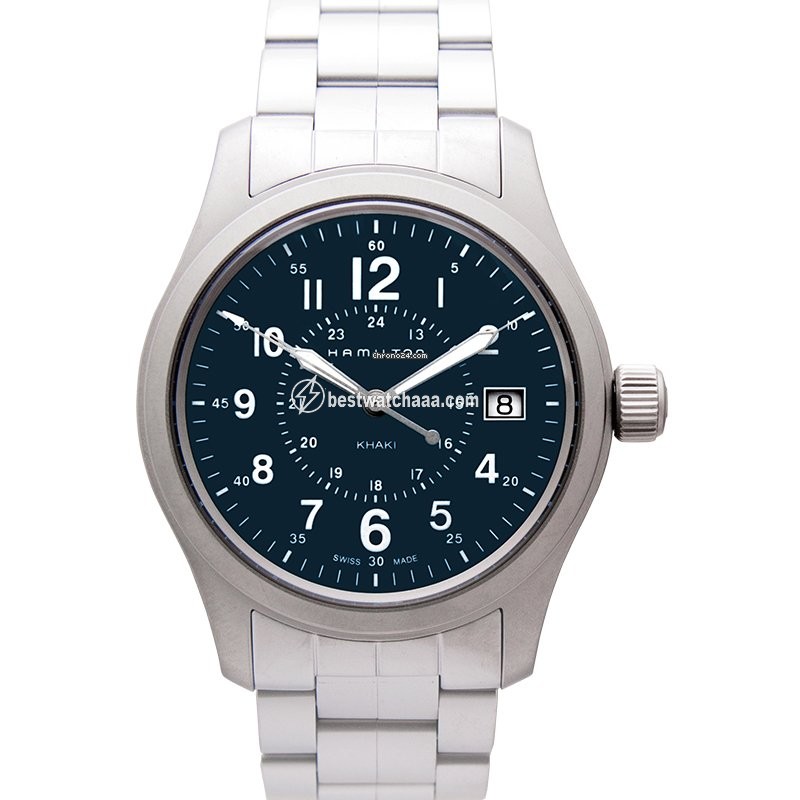IMG_9085 Hamilton Khaki Field Mens watch Unisex Quartz Steel H68201143 Replica 2