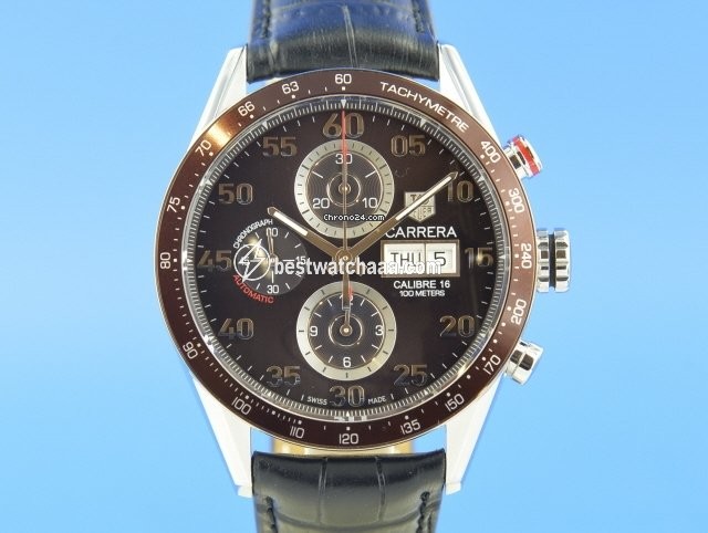 IMG_9085 TAG Heuer Carrera Calibre 16 Automatic Steel CV2A12.BA0796 Replica 2