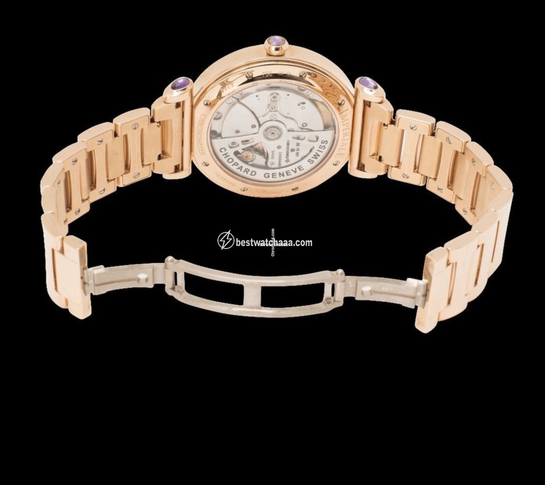 IMG_9085 Chopard Imperiale Womens watch Automatic Rose gold 384241-5004 Replica 2