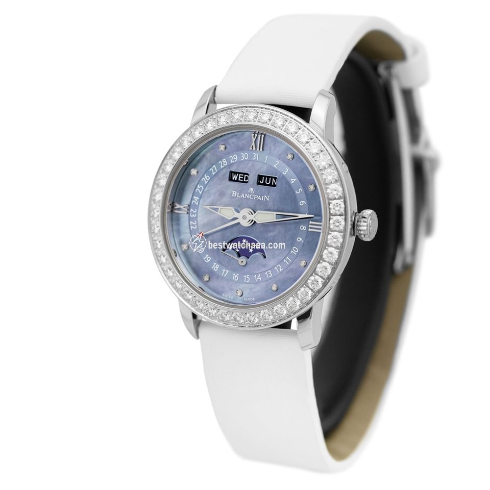 IMG_9085 Blancpain Villeret Womens watch Automatic Steel 3663-4654L-52B Replica 2