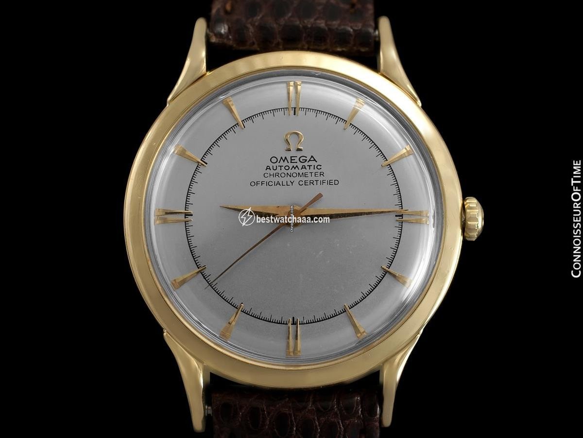 IMG_9085 Omega Globemaster Mens watch Unisex Automatic Yellow gold 6244 Replica 2