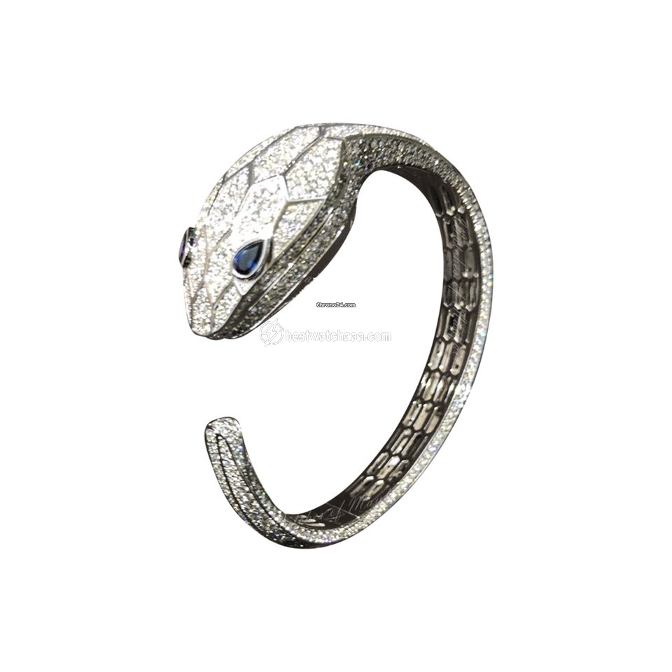 IMG_9085 Bulgari Serpenti Womens watch Quartz White gold 102989 SPW36D2WGWGD2.M Replica 2
